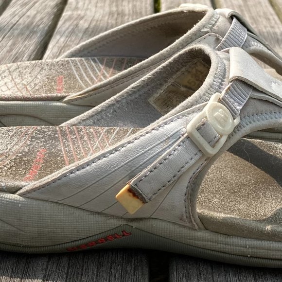 Merrell Womens White Sandals/Slides - Size 7M - Picture 7 of 13